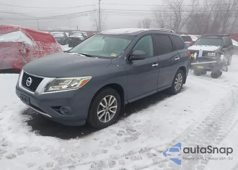 2013 Nissan Pathfinder Sv z USA, uszkodzony, nr VIN 5N1AR2MM6DC686774